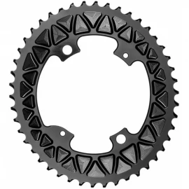 Звезда шатунов Absolute Black Oval Road/Gravel Subcompact 110/4, 2X 46T