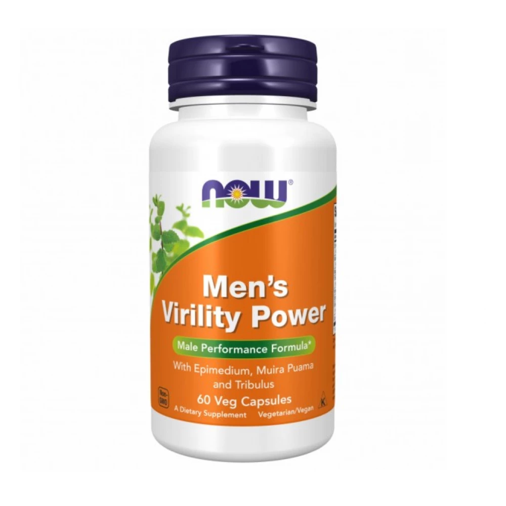 Бустер тестостерону Now Foods Men's Virility Power - 60 vcaps