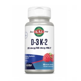 Витамины KAL D3 & K2 25mcg - 60 tabs