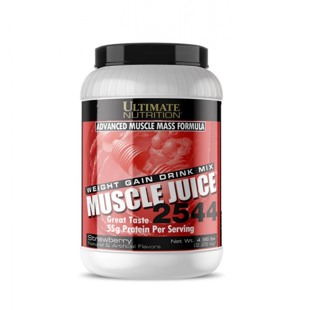Купити гейнер Ultimate Nutrition Muscle Juice 2544 - 2250g в ⛺ Terra ...