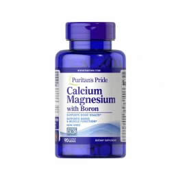 Кальций Puritans Pride Calcium Magnesium Plus Boron - 90 tab