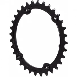 Звезда шатунов Absolute Black Oval Subcompact 110/4, 2X 32T