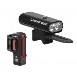 Комплект света Lezyne Micro Pro 800XL/Strip Pair 800/150 люмен
