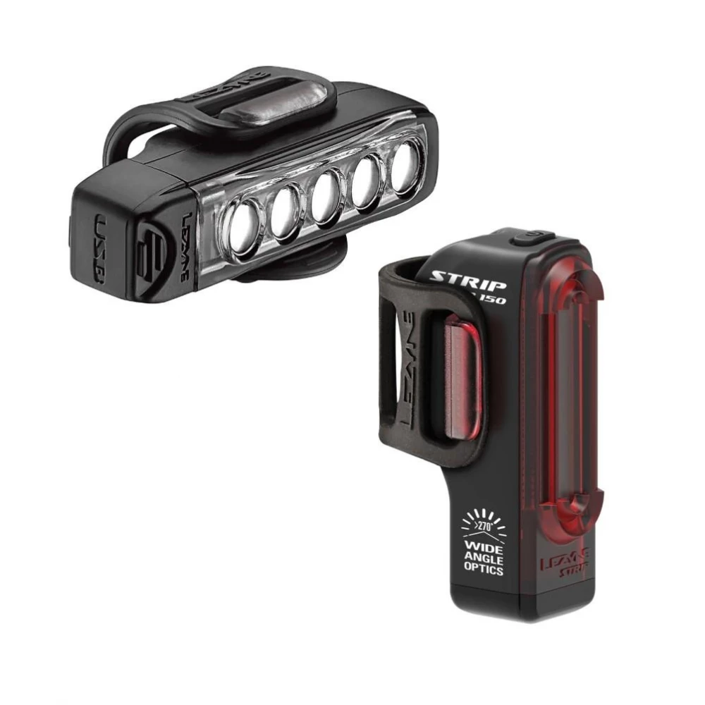 Комплект свет Lezyne Strip Drive Pair Y400/150 люмен