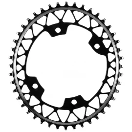 Зірка шатунів+ болти Absolute Black Gravel 1X Oval 110/4 48T