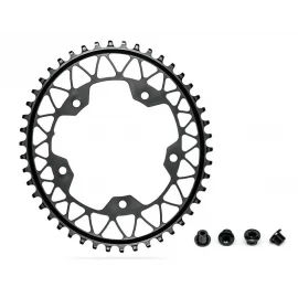 Звезда шатунов+ болты Absolute Black Gravel 1X Oval 110/4 50T