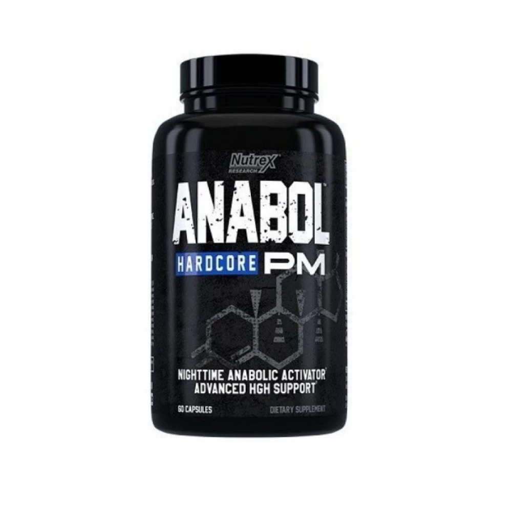 Комплекс для нарощування м'язової маси Nutrex Anabol Hardcore PM - 60 liquid caps