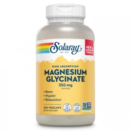 Магній гліцинат Solaray Magnesium Glycinate 350mg - 240 vcaps