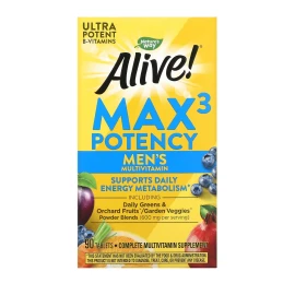 Мультивитамины Nature's Way Max3 Men's - 90 tabs