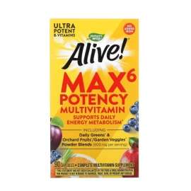 Мультивитамины Nature's Way Max6 (No-Iron) - 90 vcaps