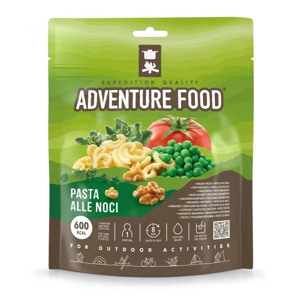 Паста Adventure Food Pasta alle Noci з волоськими горіхами New Package