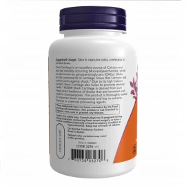Акулячий хрящ Now Foods Shark Cartilage 750mg - 100caps