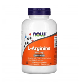 L-аргинин Now Foods Arginine 500mg - 250 vcaps