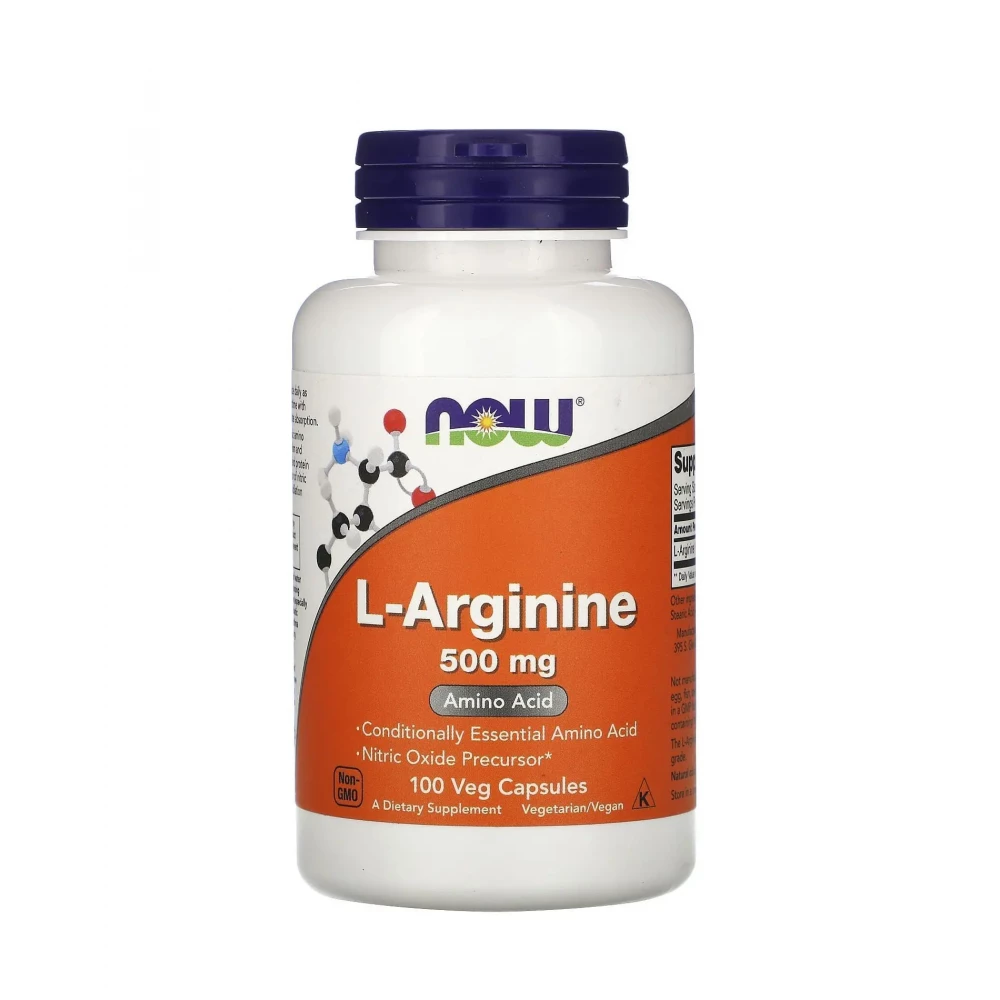 L-аргинин Now Foods L-Arginine 500mg - 100caps