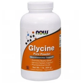 Гліцин Now Foods Glycine Pure Powder - 454g (1lb)