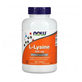 Амінокислота Now Foods Lysine 500mg - 250 tabs