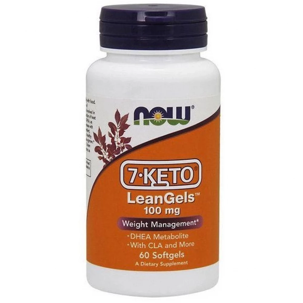 Жироспалювач Now Foods 7-KETO 100 mg - 60 vcaps
