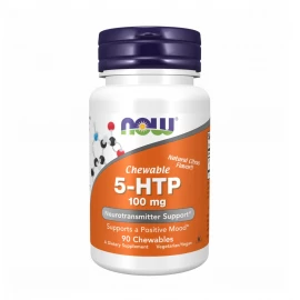 Амінокислоти Now Foods 5-HTP 100mg Chewable Lozenges - 90 tabs