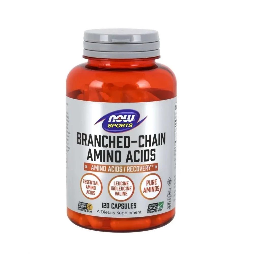 Амінокислоти Now Foods Branch-Chain Amino - 120 vcaps