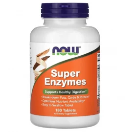 Комплекс ферментов Now Foods Super Enzymes - 180 tabs