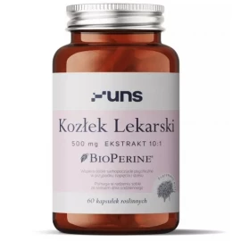 Екстракт валеріани UNS Vitamins Kozlek Lekarski 500mg - 60 caps