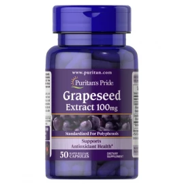 Экстракт виноградных косточек Puritans Pride Grapeseed Extract 100mg - 100caps
