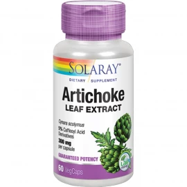 Екстракт з листя Артишоку Solaray Artichoke Leaf Extract - 600mg 60 vcaps