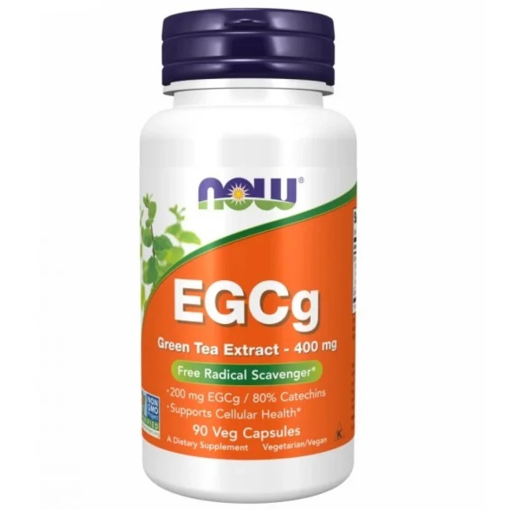 Екстракт зеленого чаю Now Foods EGCG 400mg 50% - 90 vcaps