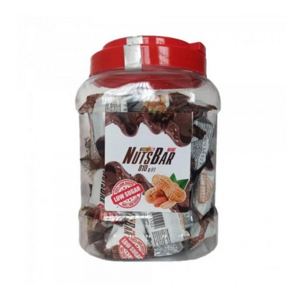 Купити батончики Power Pro Nuts Bar Mini Low Sugar Free - 810g в ⛺ ...
