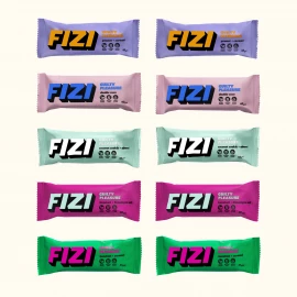 Батончики шоколадні FIZI Guilty Pleasure Box - 10x45g