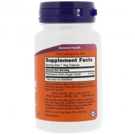 Полікозанол Now Foods Policosanol 10mg - 90 veg caps