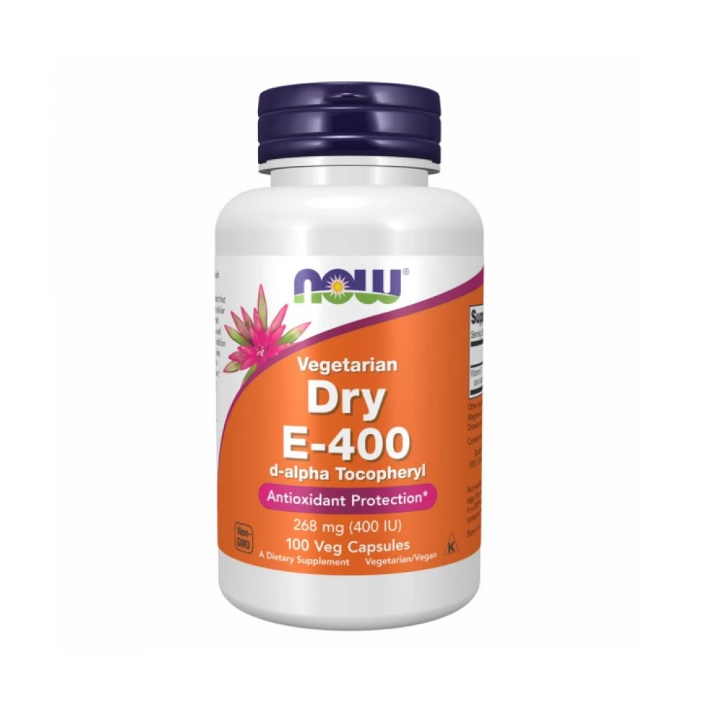 Вітамін Now Foods DRY E-400 - 100 vcaps