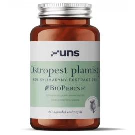 Силімарін UNS Vitamins Sylimaryna+Bioperine - 60 caps