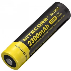 Аккумулятор литиевый Li-Ion 18650 Nitecore NL1823 3.7V (2300mAh)