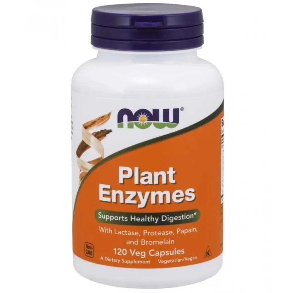 Рослинні ферменти Now Foods Plant Enzymes - 120 vcaps