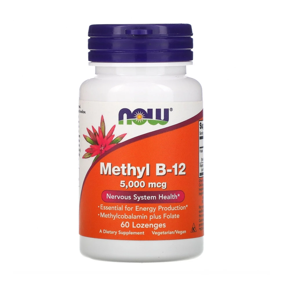 Вітаміни Now Foods Methyl B-12 5000mcg - 60 loz