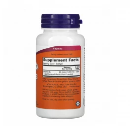 Витамины Now Foods VIT D-3 1000 IU - 360 sgels