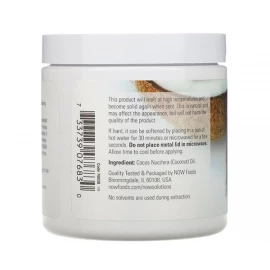 Олія кокосова Now Foods Coconut Oil - 207 ml natural