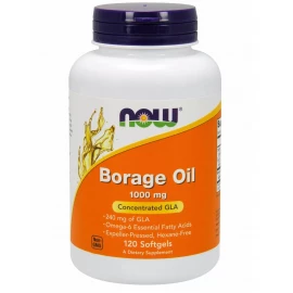 Олія огірника Now Foods Borage Oil 1000 mg - 120 sgels