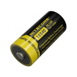 Аккумулятор литиевый Li-Ion CR123A Nitecore NL169 3.6V (950mAh), защищенный