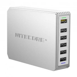 Зарядное устройство Nitecore UA66Q (6 каналів, USB)