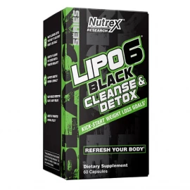 Комплекс для детоксикації Nutrex Lipo-6 Black Cleanse Detox - 60ct