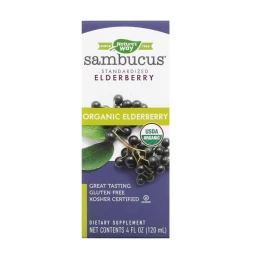 Комплекс для здоровья почек и мочевого пузыря Natures Way Organic Sambucus Original - 4 oz