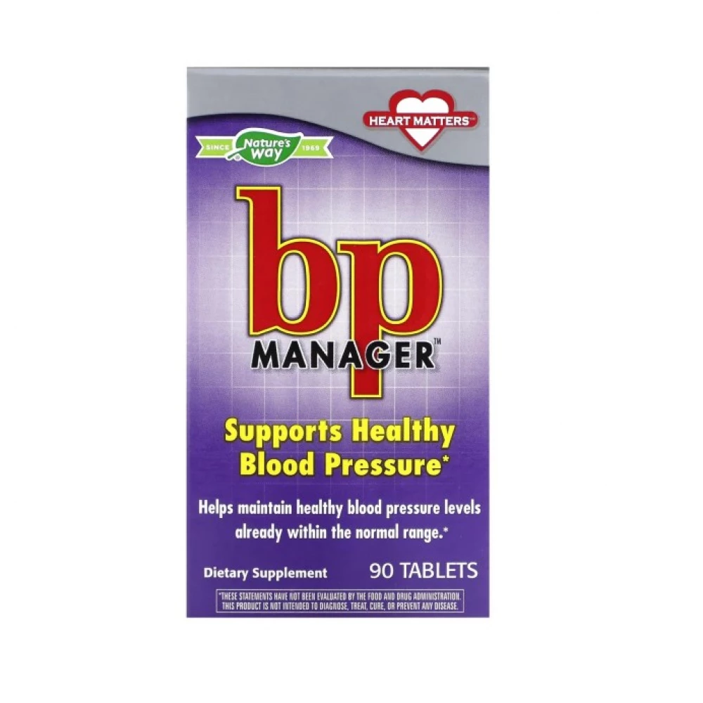 Комплекс для підтримки кисню Nature's Way BP Manager - 90 tabs