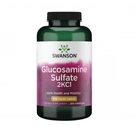 Комплекс для суставов и связок Swanson Glucosamine Sulfate 2KCI 500mg - 250 caps