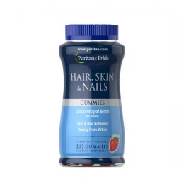 Комплекс для кожи, волос, ногтей Puritans Pride Hair Skin and Nails Gummies - 80 Gummies