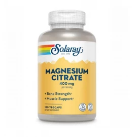 Магній цитрат Solaray Magnesium Citrate 400mg - 180 vcaps