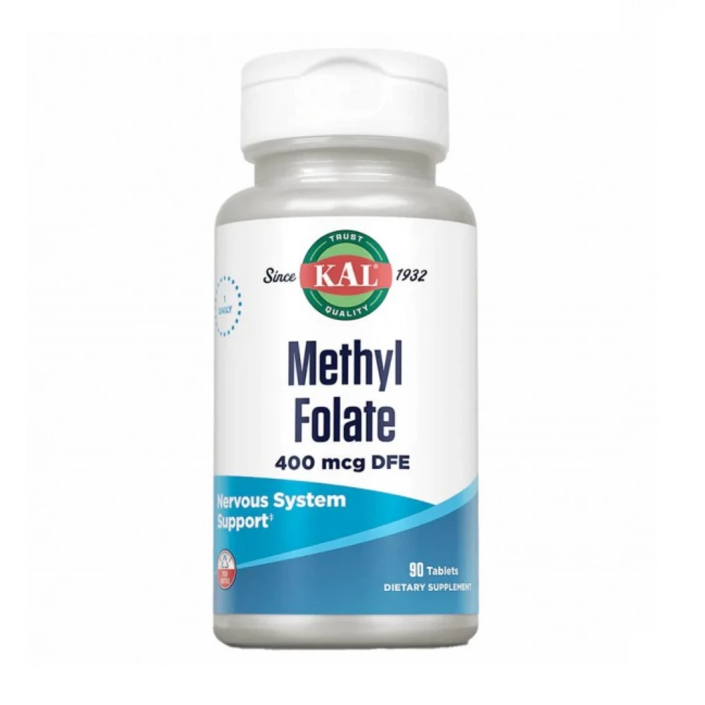Метилфолат KAL Methyl Folate 400mcg - 90 tabs