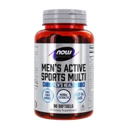 Мультивітаміни Now Foods Men's Active Sports Multi - 90 softgels