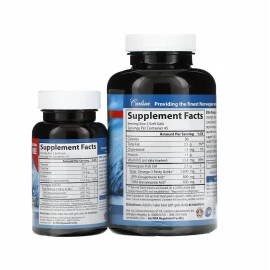 Омега-3 Carlson Laboratories Elite Omega-3 Gems - 90+30 softgels